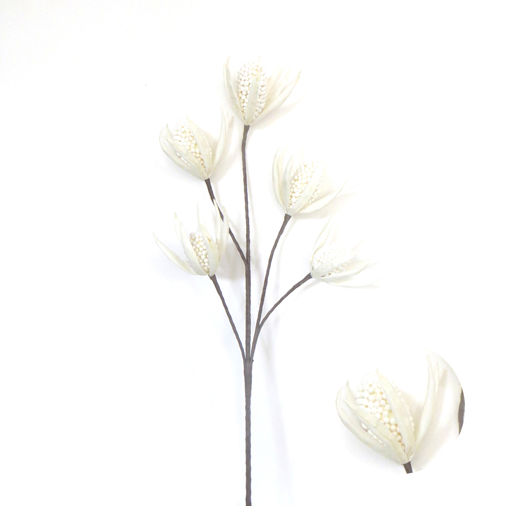 Home Decor Big Artificial Popular Wedding Flowers Foam Decorative Big Model Foam Flowers