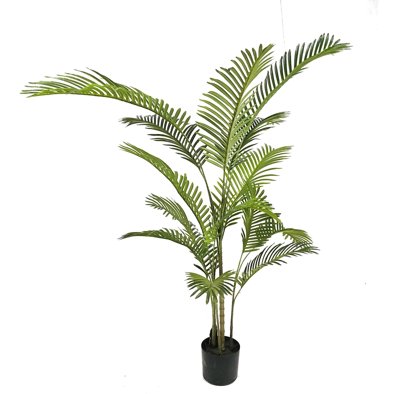 Cheap Artificial Chrysalidocarpus Lutescens Areca Palm Green Plant Dypsis Lutescens Areca Palm