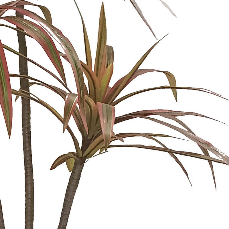 Large Evergreen Indoor Artificial Plants Dracaena Tree Foliage Plants Plastic Dracaena