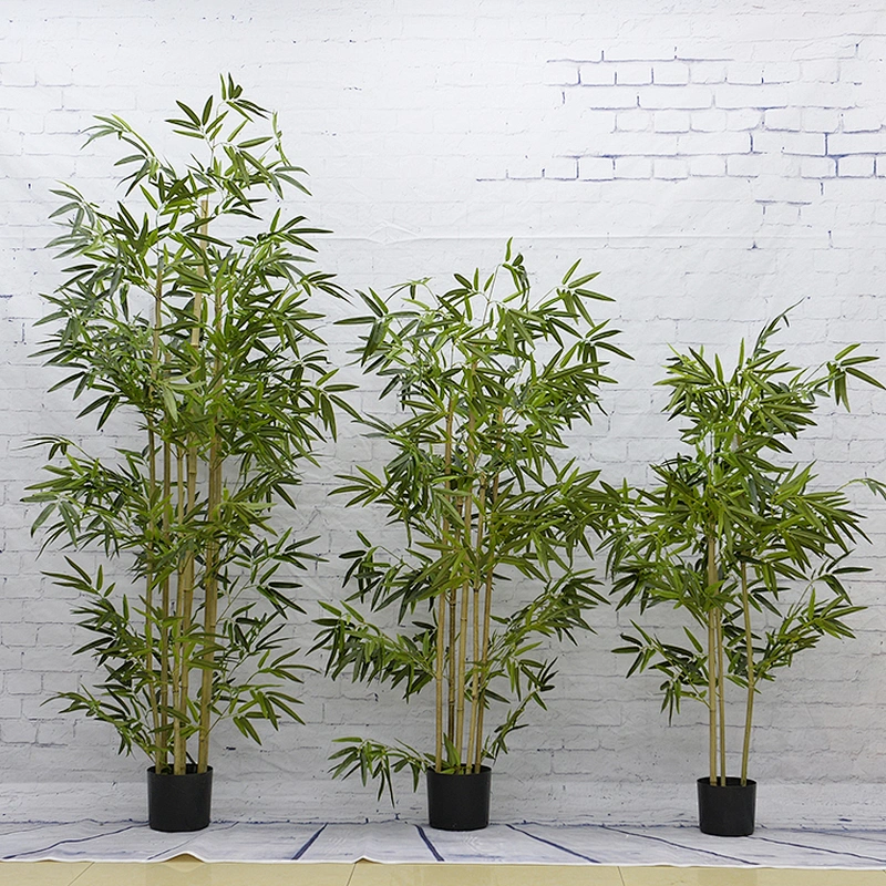 Quickly Delivery  Office Garden Artificial Bamboo Tree Plants Decoration Artificial Bamboo Tree For Home