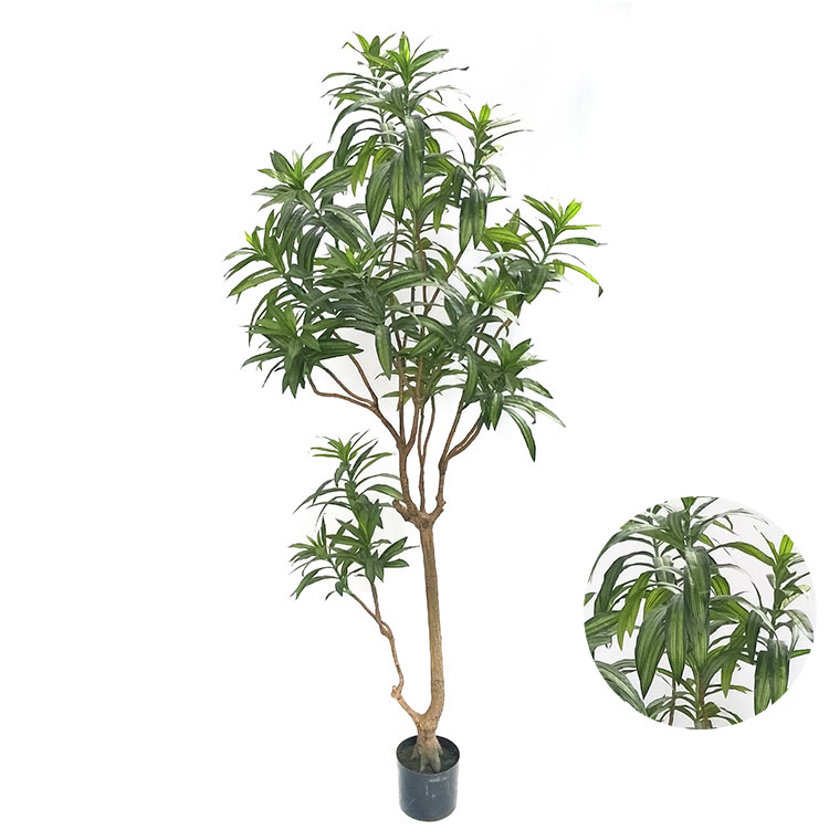 Factory Price Wholesale Green Face Large Artificial Tree Fashion Artificial Decor Trees For Indoor