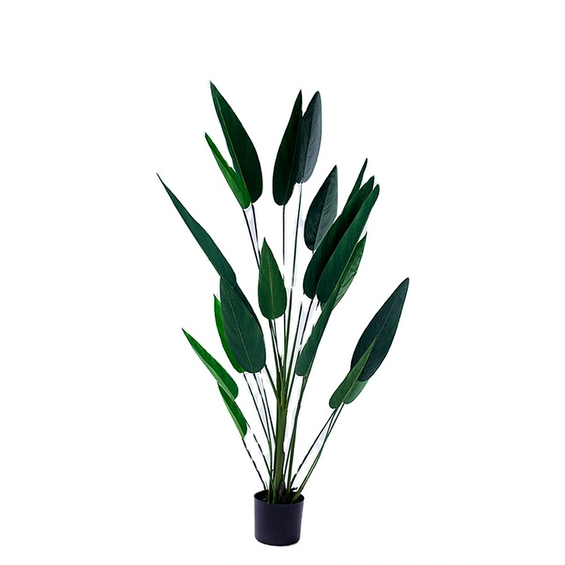 Made In China Artificial Ornamental Plants Simulation Strelitzia Bonsai