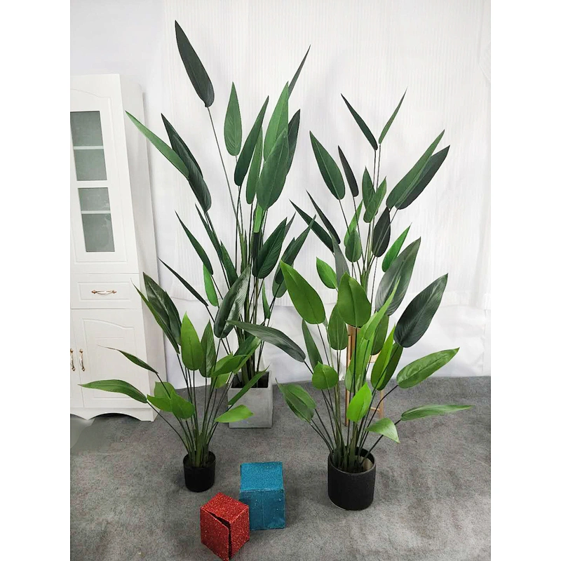 Factory Price Indoor Foliage Plant Strelitzia Artificial Strelitzia Tree For Sale Home Decoration