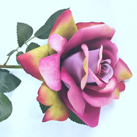 SIKYWAY:Hot sale Artificial silk rose bouquet flowers for wedding home decoration bouquet 1001-HBM-1T