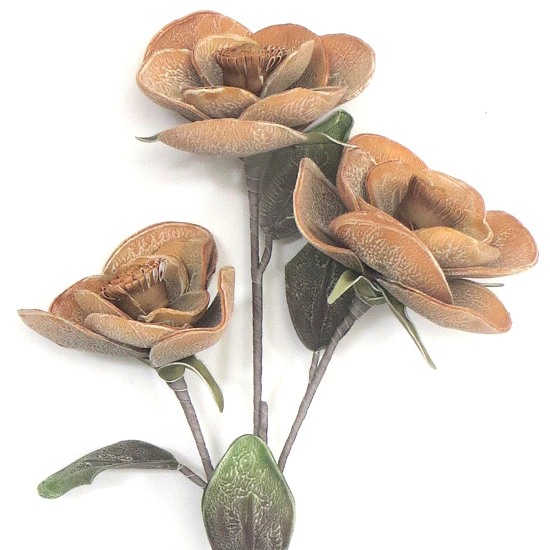 Popular Vivid Foam Wedding Flowers Customized Small Artificial Bulk Foam Flowers