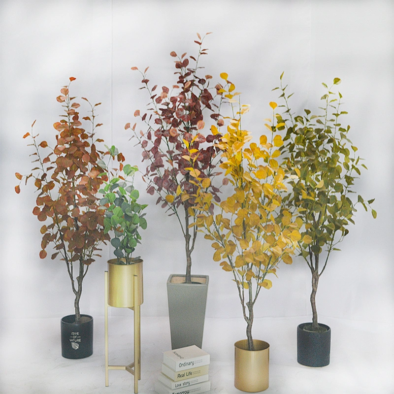 Factory Direct Sales Garde large artificial eucalyptus trees new design artificial eucalyptus plants
