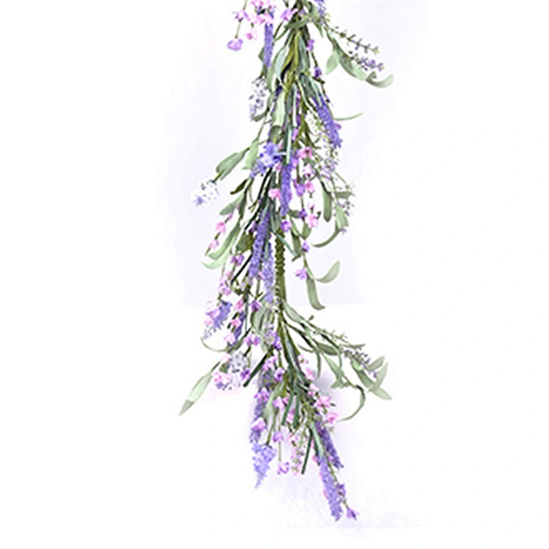 Handy Carfts Spring Flower artifical plant Lavender Garland home decoration simulation Garland