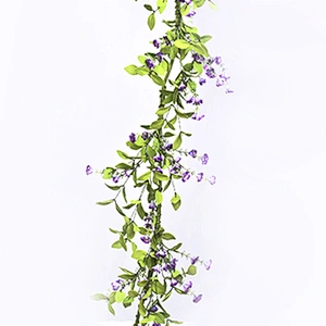 Hand Wrapped artificial Spring Floral garland home decoration Spring Garland plant