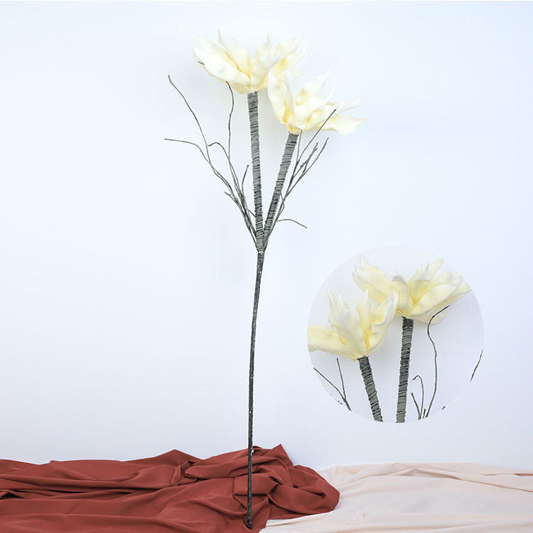 High Quality decorative Crafts flowers foam different size foam flowers with stem