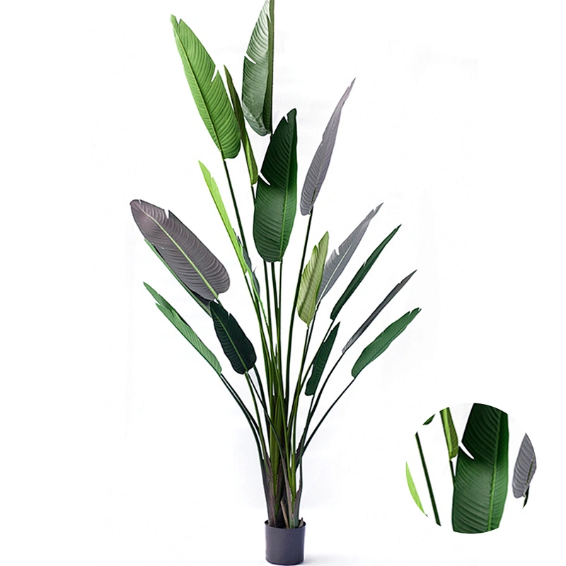 Green Plant Wall Hanging Artificial Banana Leaf Tree Suppliers Nordic Banana Plant Tree