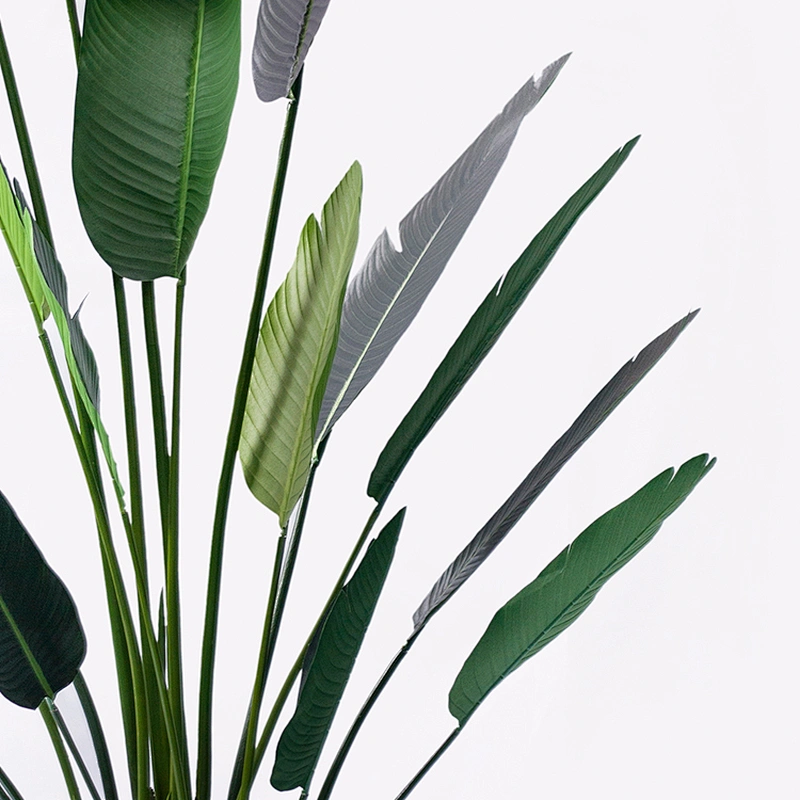Green Plant Wall Hanging Artificial Banana Leaf Tree Suppliers Nordic Banana Plant Tree