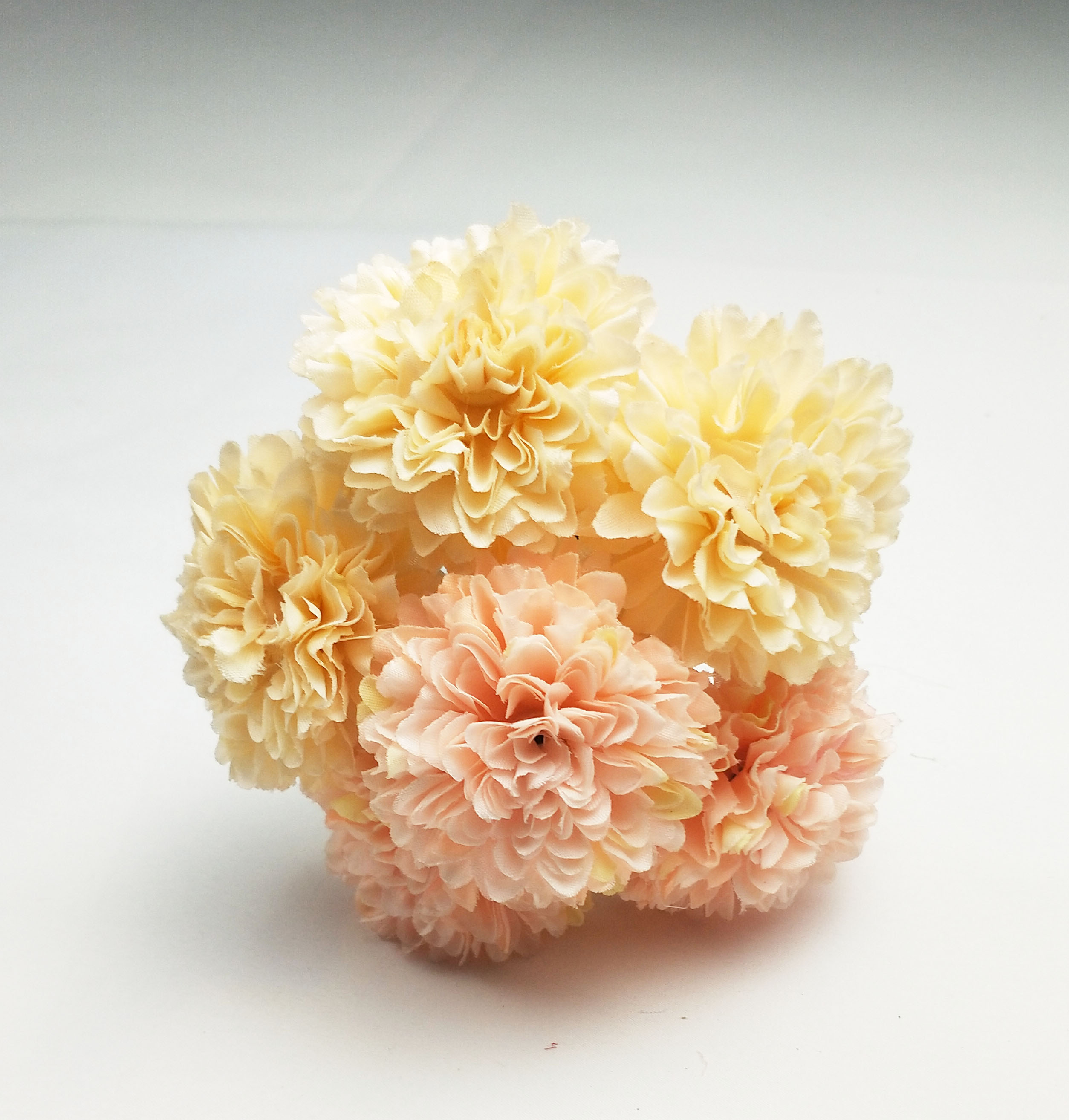 SIKYWAY:Hot sale Artificial silk MUM flowers BUSH  for  home decoration  1004-XJQ-6T