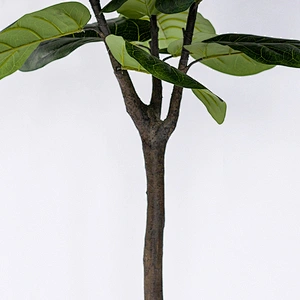 Chinese Artificial Ficus Lyrata Fiddle Plant Decor Banyan Potted Artificial Fiddle Leaf Fig Tree