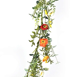 Wild Flower artifical plant Garland home decoration artificial plant Carnation Garland