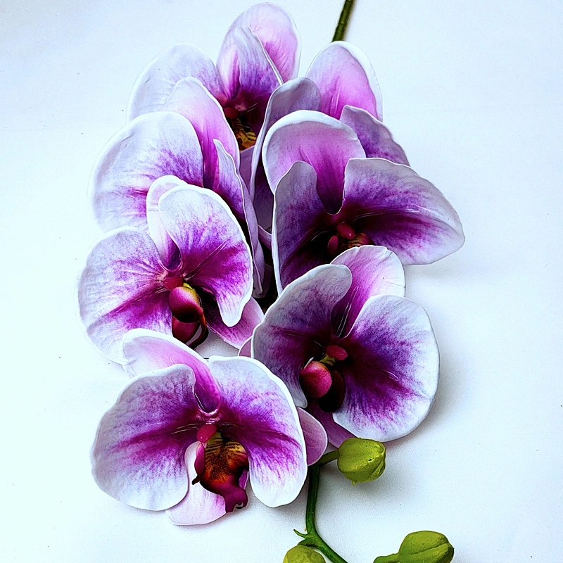 SIKYWAY:Hot sale Artificial silk butterfly orchid flowers spray for  home decoration  1005-DHDL-7T