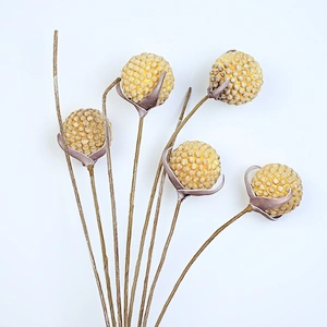 Handy Carfts Yellow Foam Flower Home Decor Bulk Foam Flowers For Protecting Large Plants
