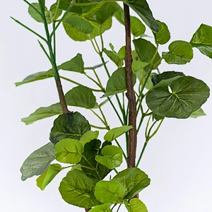 Factory Direct Sale Good Quality Custom Logo Different Types Green Artificial Leaves, New Design Artificial Leaves