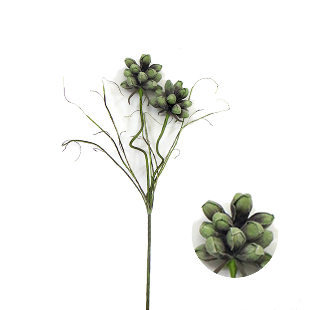 Silk Wedding Wall Decorations 3d Foam Flowers Heart Design Artificial Foam Flower Stick