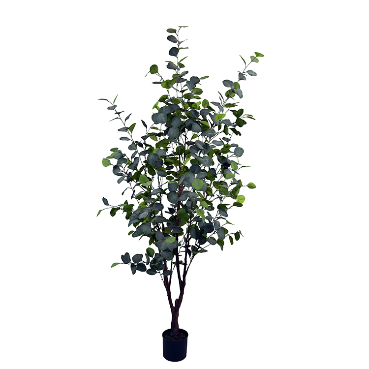 180cm 6 Feet Ficus Bonsai Artificial Eucalyptus Tree For Outdoor Real Estate Hotel Restaurant Decoration Items