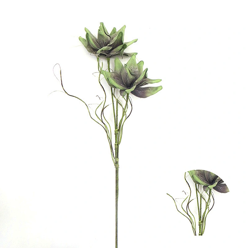 High Quality mini handy carfts foam flowers decoration artificial foam flowers for plants