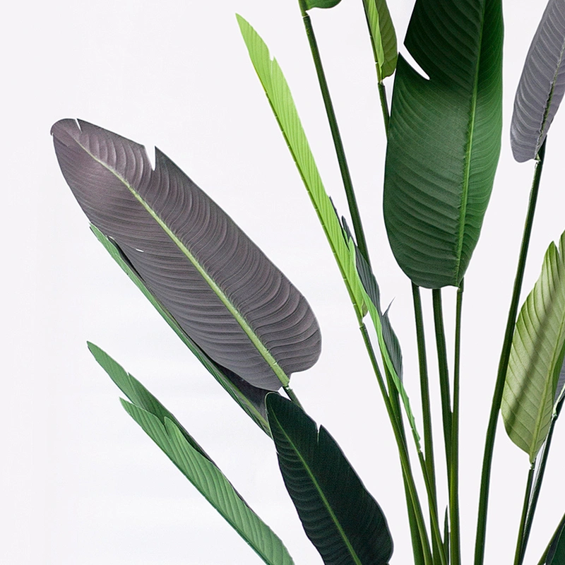 Plastic Charm Artificial Traveller's Banana Tree Most Popular Greenery Banana Leaf Tree