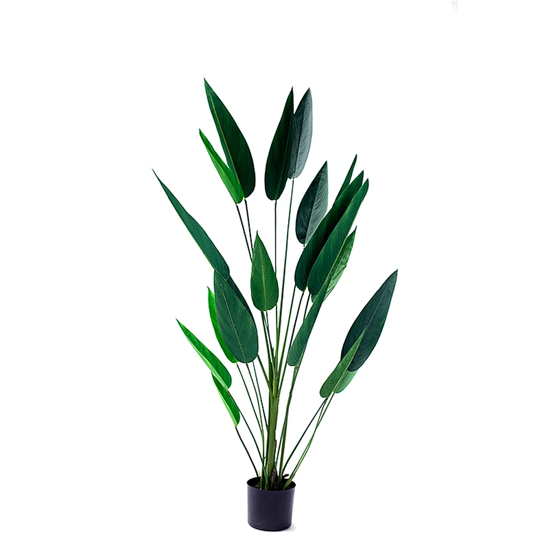 Factory Price Indoor Foliage Plant Strelitzia Artificial Strelitzia Tree For Sale Home Decoration