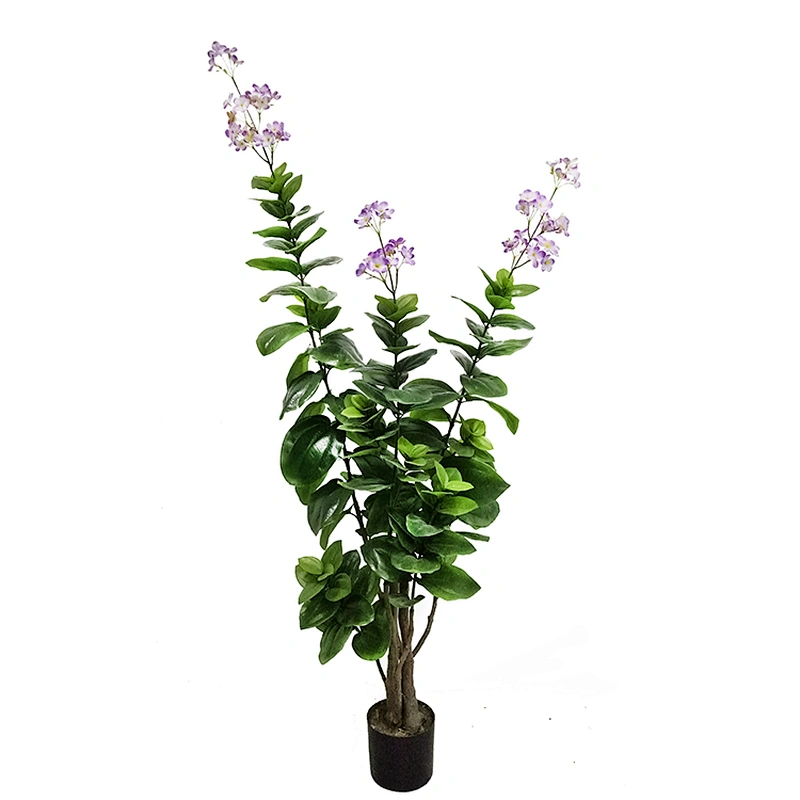 Wholesale Indoor Artificial Foliage Tree Plants Bonsai Table Decoration In The Living Room