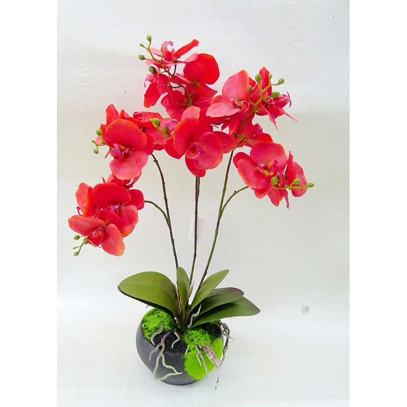 High Quality Artificial Latex Flowers artificial Orchid flower Artificial Real Touch Orchid plant