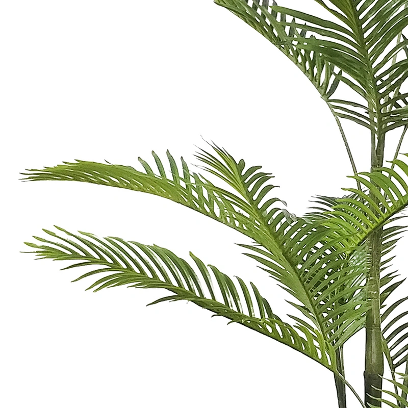 Manufactures Green Plant Wall Hanging Outdoor Areca Palm Plastic Artificial Green Areca Palm
