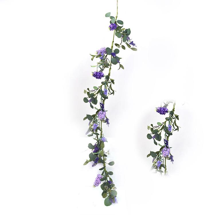 Ornamental Spring Flower artifical plant Garland Arts And Crafts Lilac Garland decorations