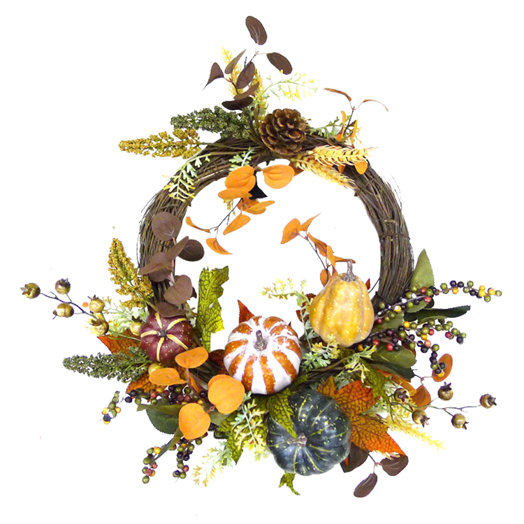 Manufacturer Sale Outdoor Luxury Artificial Merry Christmas Wreath