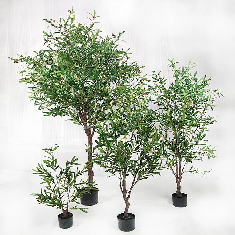 New Design Garden Artificial Oliver Tree Plant Indoor Display Oliver Tree For Decoration