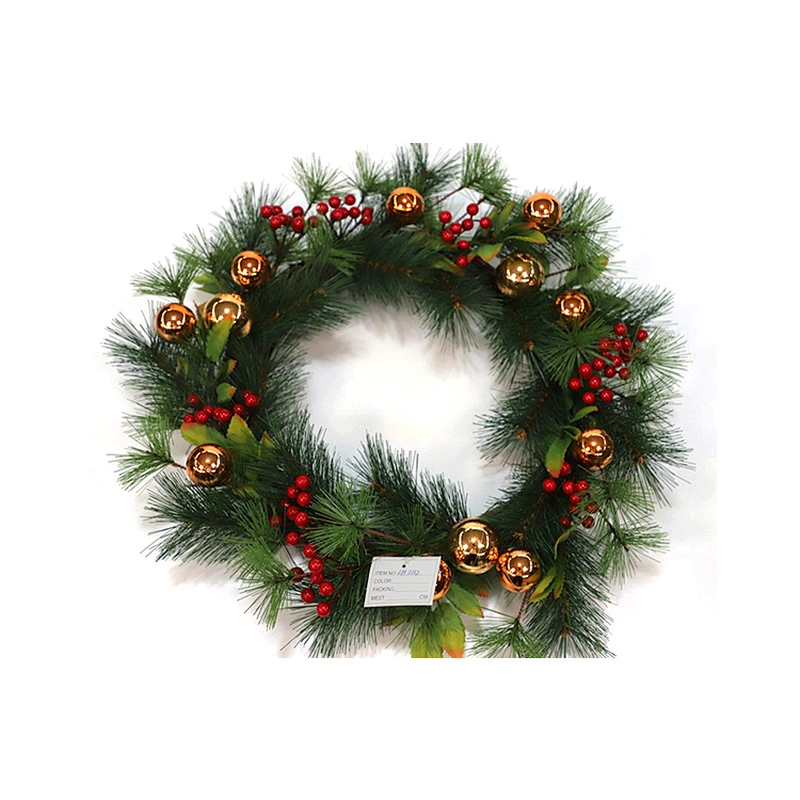OEM Custom Design Luxury Artificial Flowers Christmas Wreath