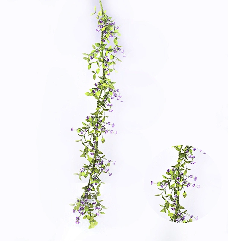 Real Touch personalized spring artifical plant Garland Luxury Wild Flower Garland decorations