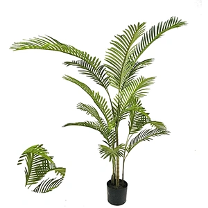 Ornamental Bonsai Outdoor Shower Artificial Areca Palm Long Lifetime Tree Wedding Areca Palm