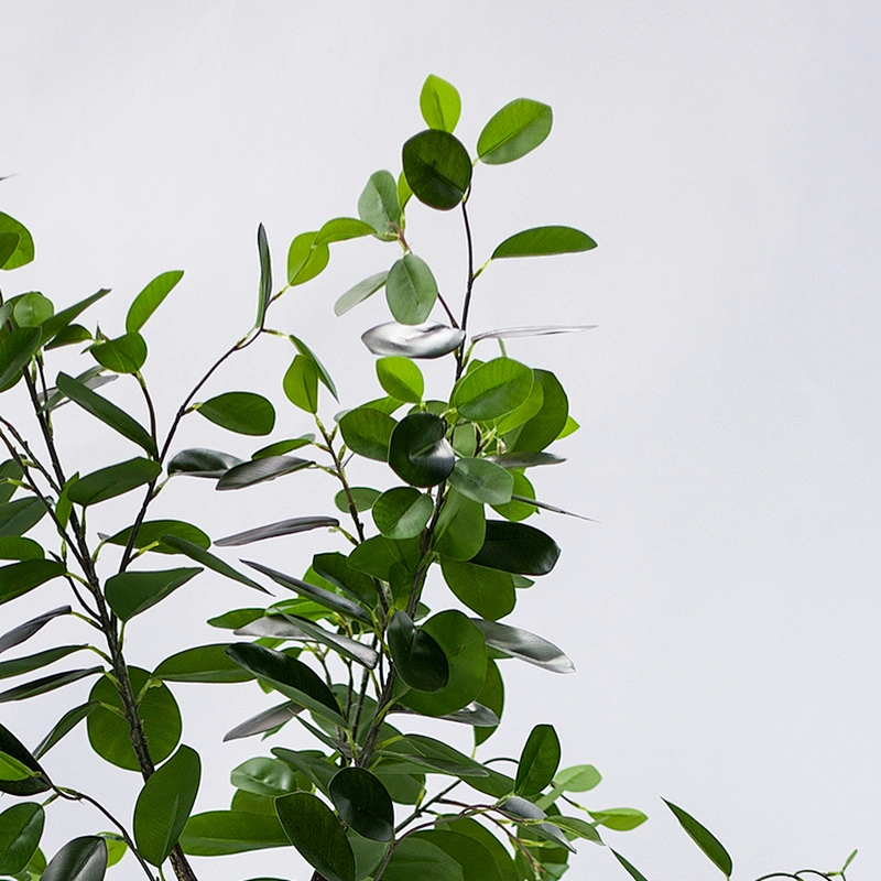 indoor ficus artificia trees bonsai house plant potted banyan tree artificial for living room