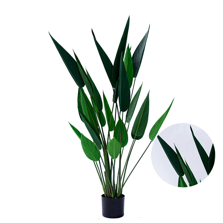 Most Popular excellent quality artificial strelitzia plant beautiful strelitzia plant for living room