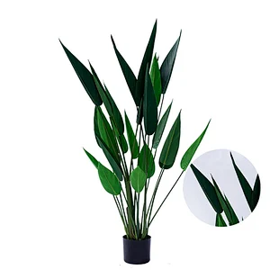 Most Popular excellent quality artificial strelitzia plant beautiful strelitzia plant for living room