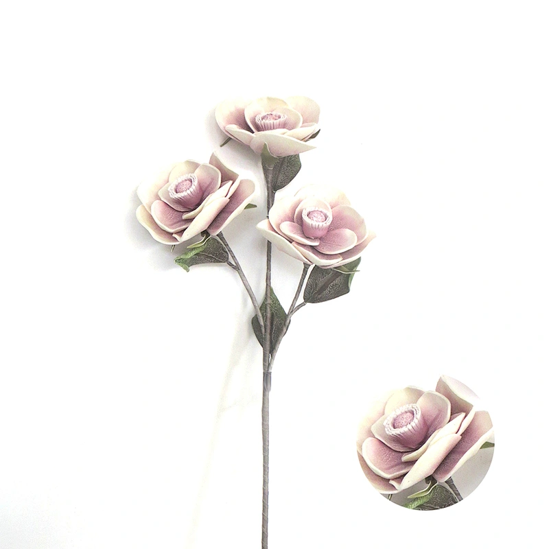 Wholesale Beautiful Big Foam Flower Home Indoor Decorative Large Artificial Foam Flowers