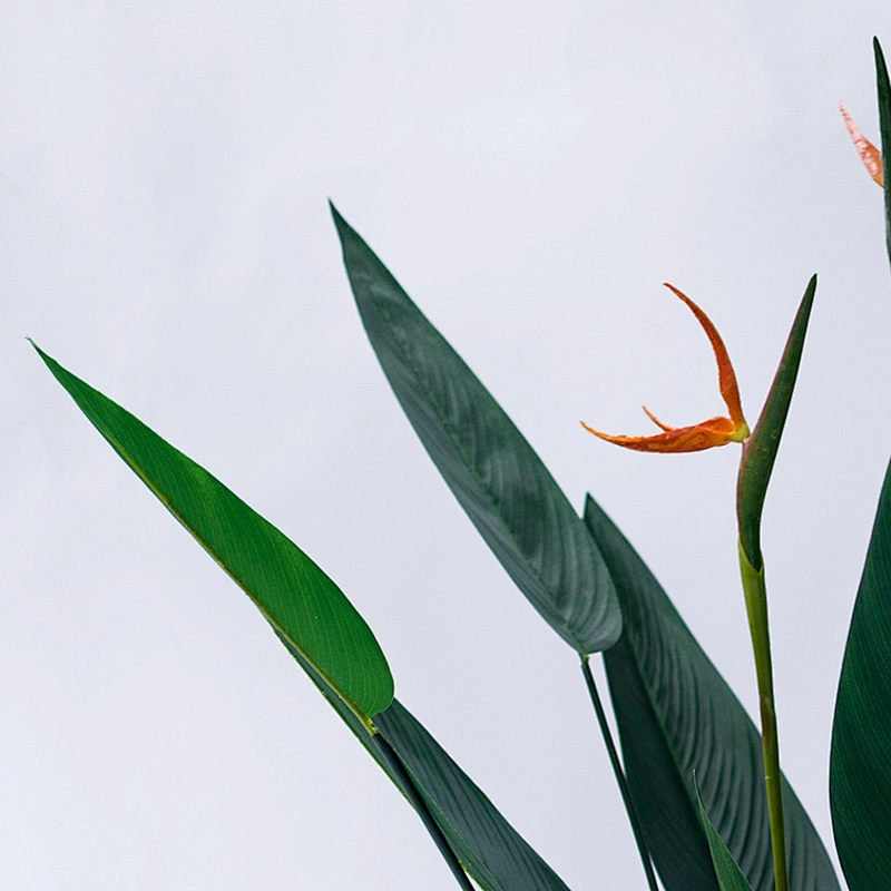 Artificial Paradise Bird Flower artificial paradise birds with pot for home decortion