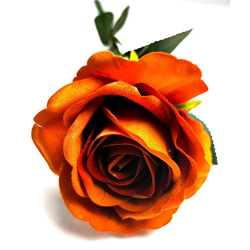 Hot Sale SILKYWAY: ROSE SPRAY  ARTIFICIAL FLOWER 1001-DQRM-1T ROSE ARTIFICIAL FLOWER
