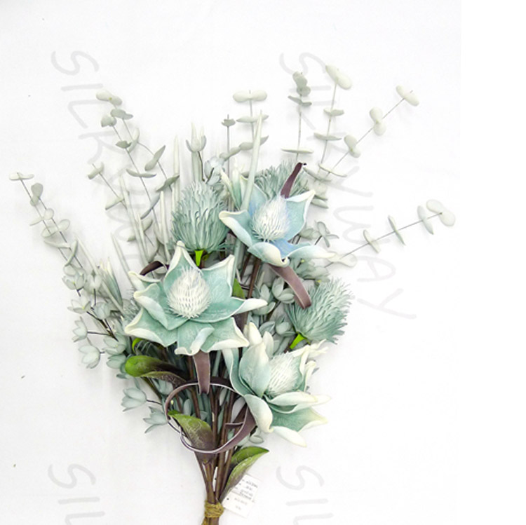 Wholesale Green Plants Decoration  Home Decor Wedding Bouquet Handy Carfts