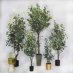 Factory Direct Sales Garde large artificial eucalyptus trees new design artificial eucalyptus plants
