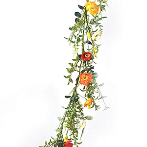 Wild Flower artifical plant Garland home decoration artificial plant Carnation Garland
