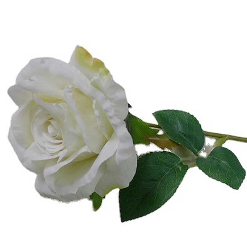 Factory Wholesale Silk Rose Artificial Single Flowers Decorative For Home/Wedding Decor Wholesale Artificial Flower
