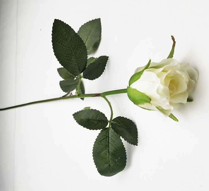 SIKYWAY:Hot sale Artificial silk rose single flowers spray for wedding home decoration spray 1001-MGHB-1T