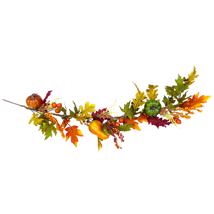 Professional Fashion Green Leaves Greenery Christmas Artificial Pick Flowers
