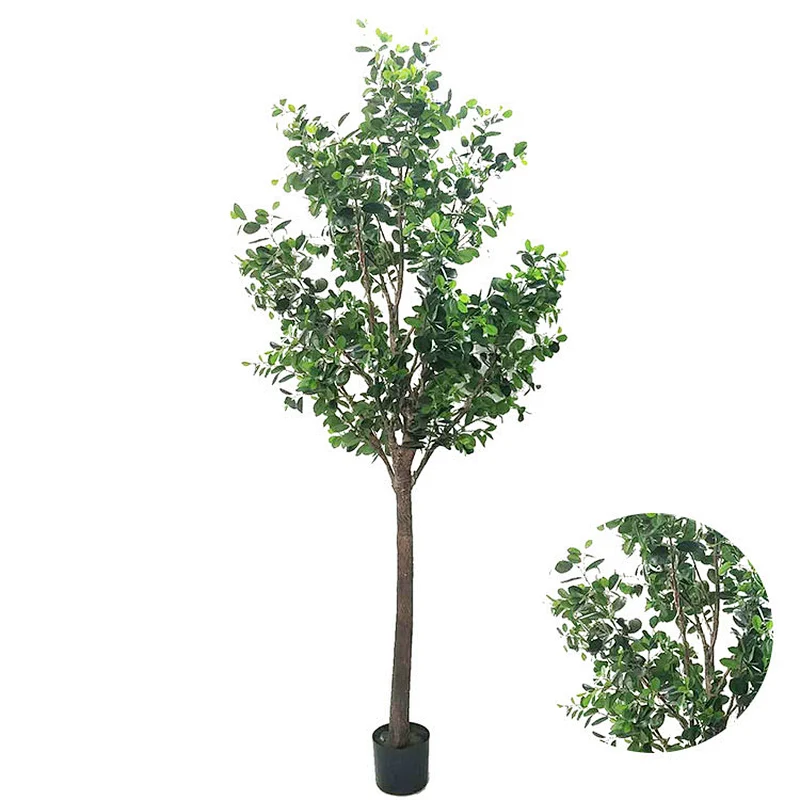 Factory Direct Sales giant plastic artificial ficus trees ficus tree plant for hotel