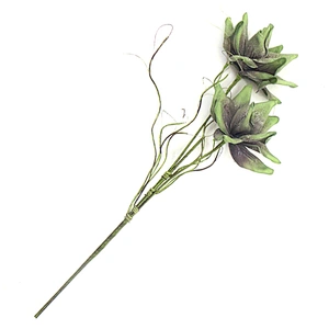 hot sale large decorative flowers foam artificial seasonal flora foam flowers with stem