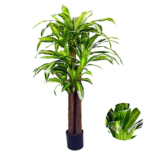 Houseplants Artificial Dracena Tree Vivid Business Office Outdoor Dracena Plants